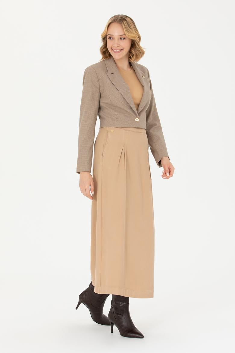 Kadın Camel Ceket - 50277126025