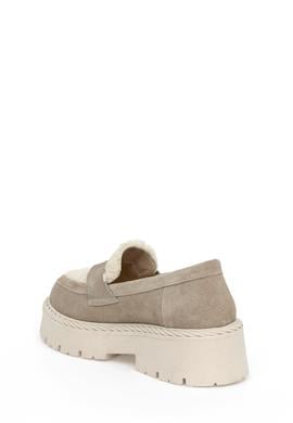 Kadın Bej Loafer - 50278081001