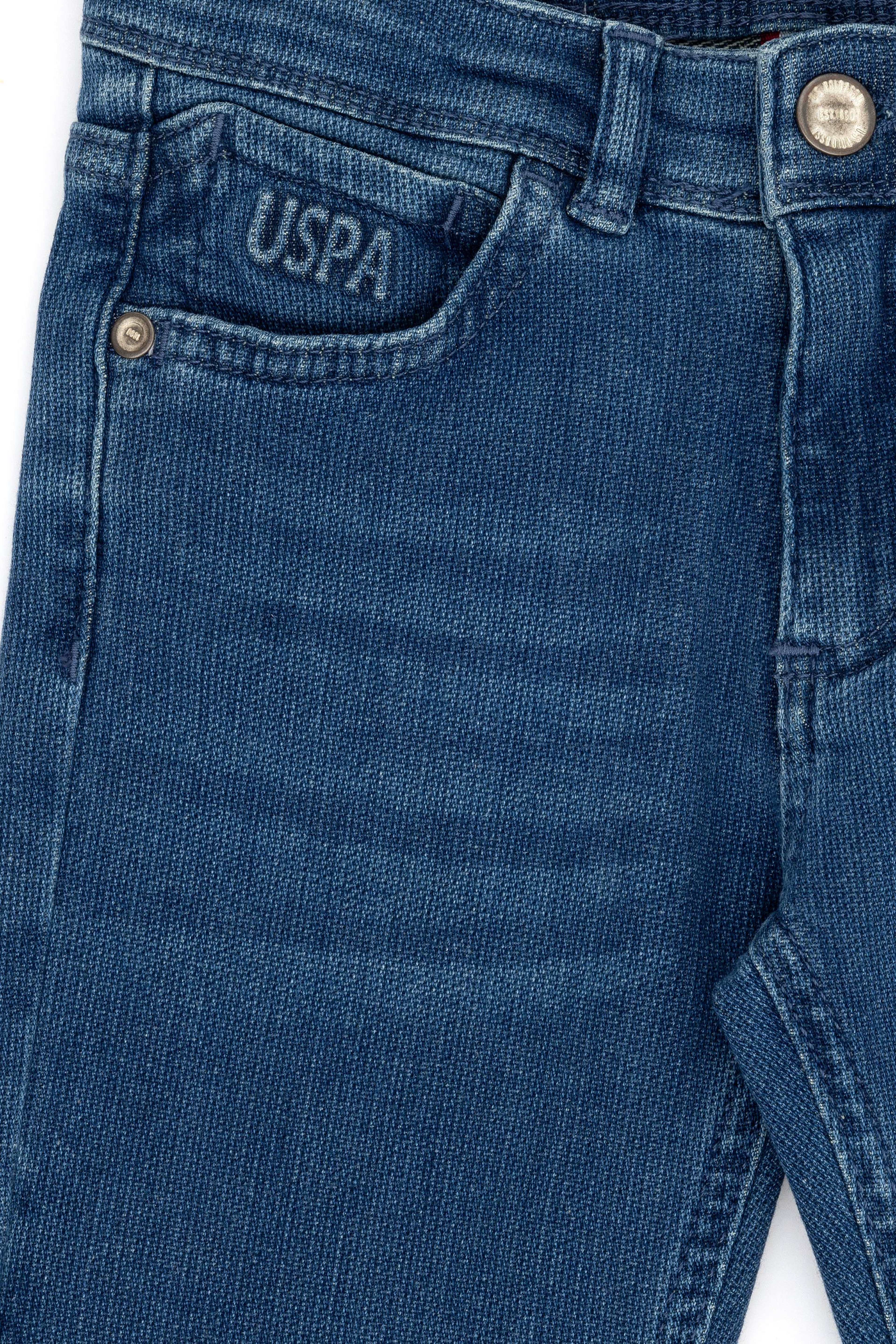 Erkek Çocuk Açık Mavi Jean Pantolon