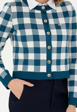 Kadın Petrol Triko Hırka - 50269487009