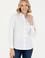 Kadın Beyaz Uzun Kollu Basic Gömlek