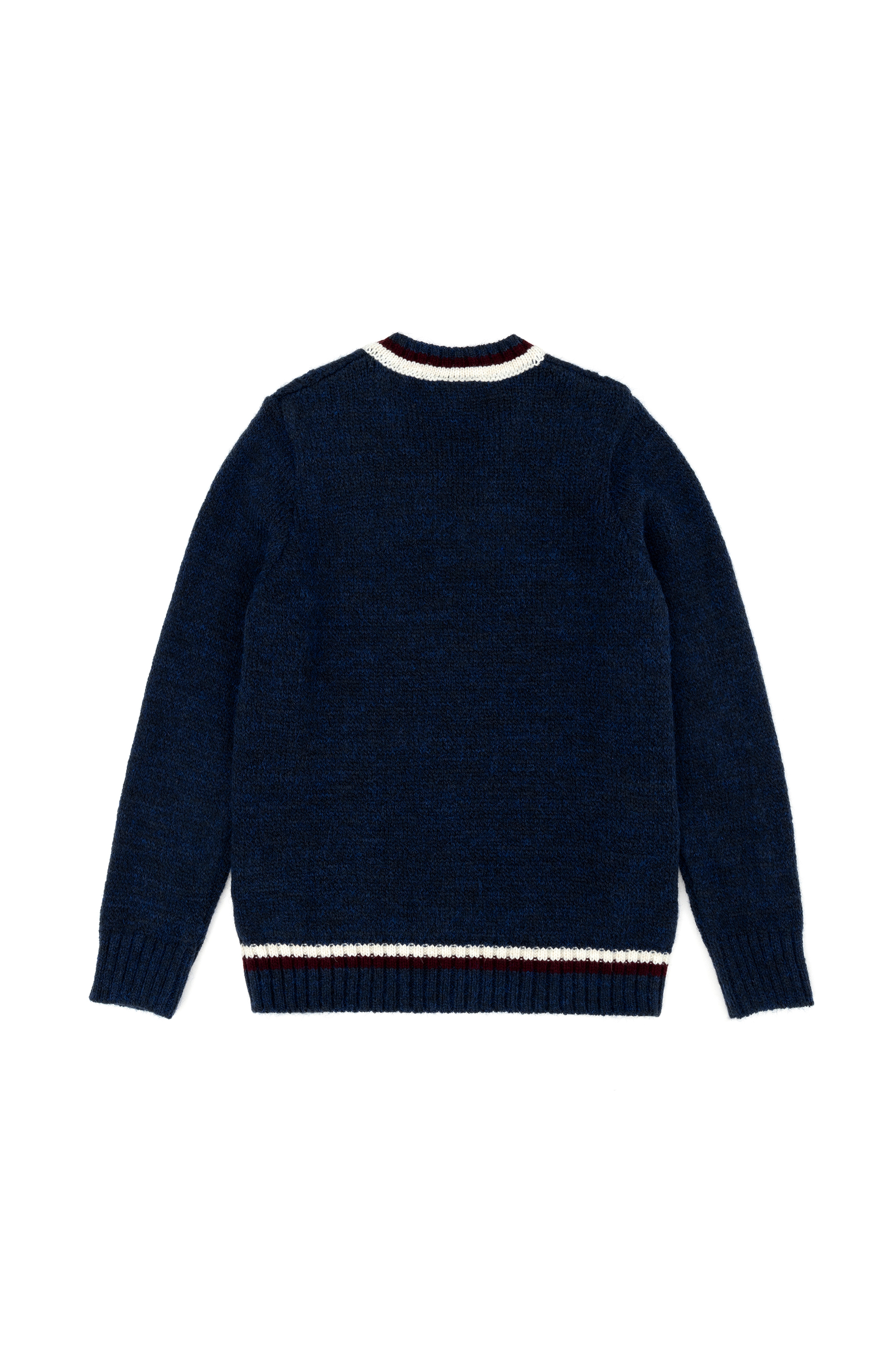 Erkek Çocuk Lacivert V Yaka Kazak - Image 2
