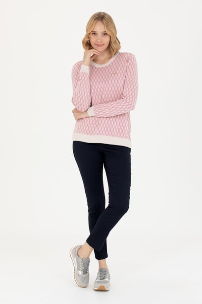 Kadın Lacivert Toothpick Fit Pantolon