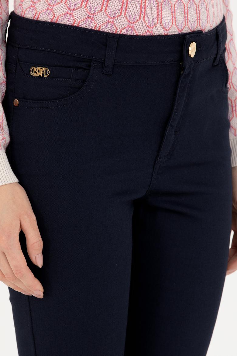 Kadın Lacivert Toothpick Fit Pantolon - 50272078002