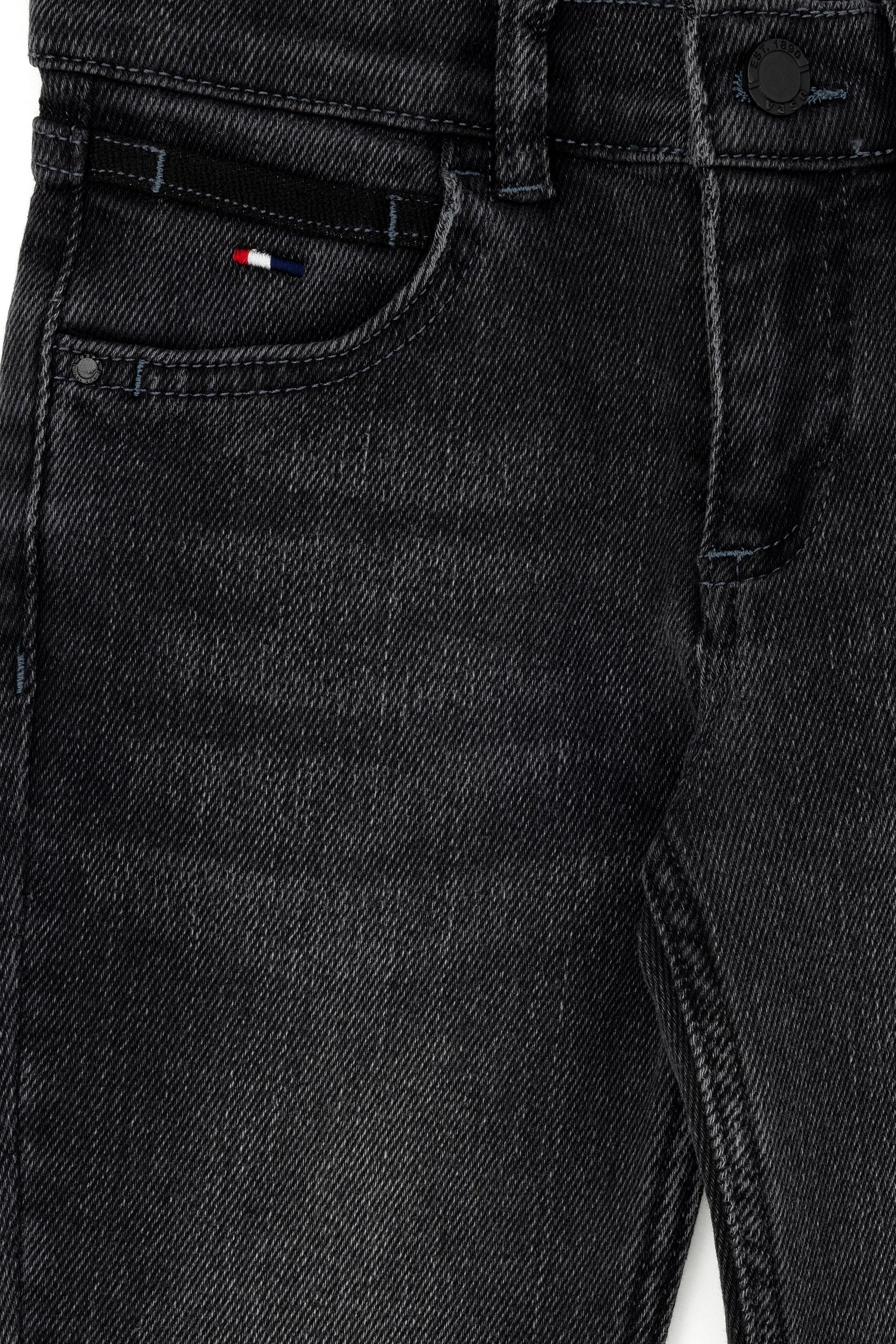 Erkek Çocuk Gri Jean Pantolon - Image 4