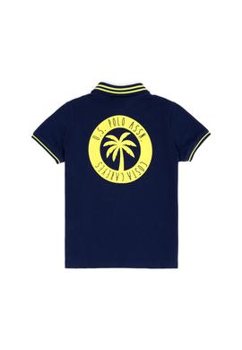 Erkek Çocuk Lacivert Polo Yaka Tişört - 50263510026