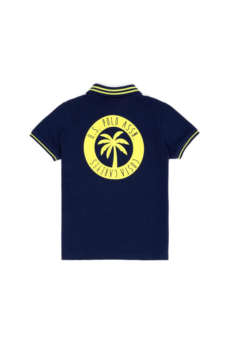 Erkek Çocuk Lacivert Polo Yaka Tişört - 50263510026