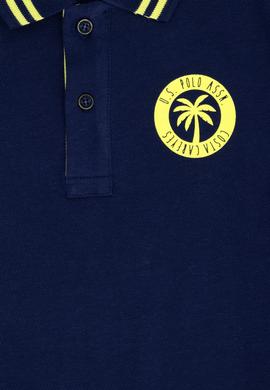 Erkek Çocuk Lacivert Polo Yaka Tişört - 50263510026