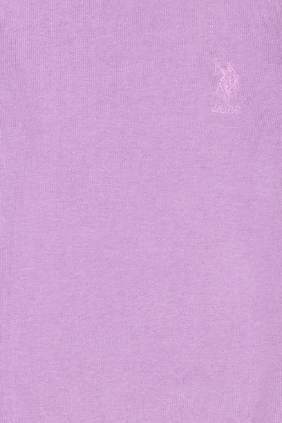 Kız Çocuk Lila Basic Kazak