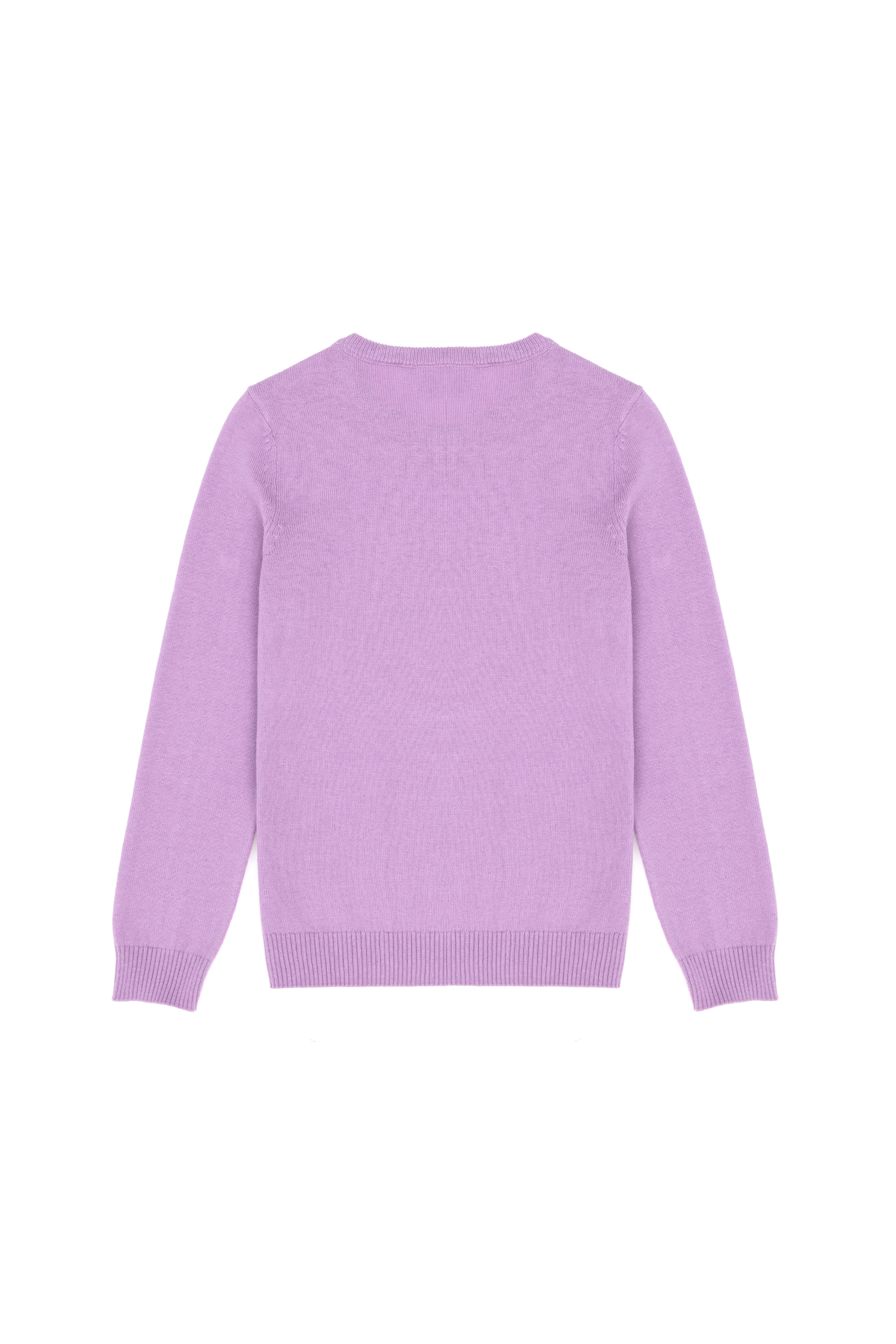 Kız Çocuk Lila Basic Kazak - Image 2