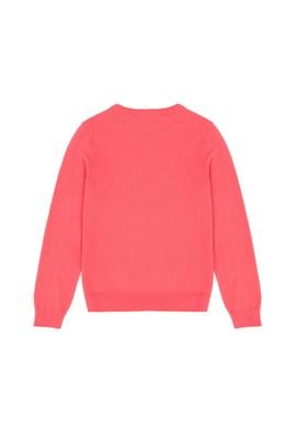 Kız Çocuk Pembe Basic Kazak - 50269399094