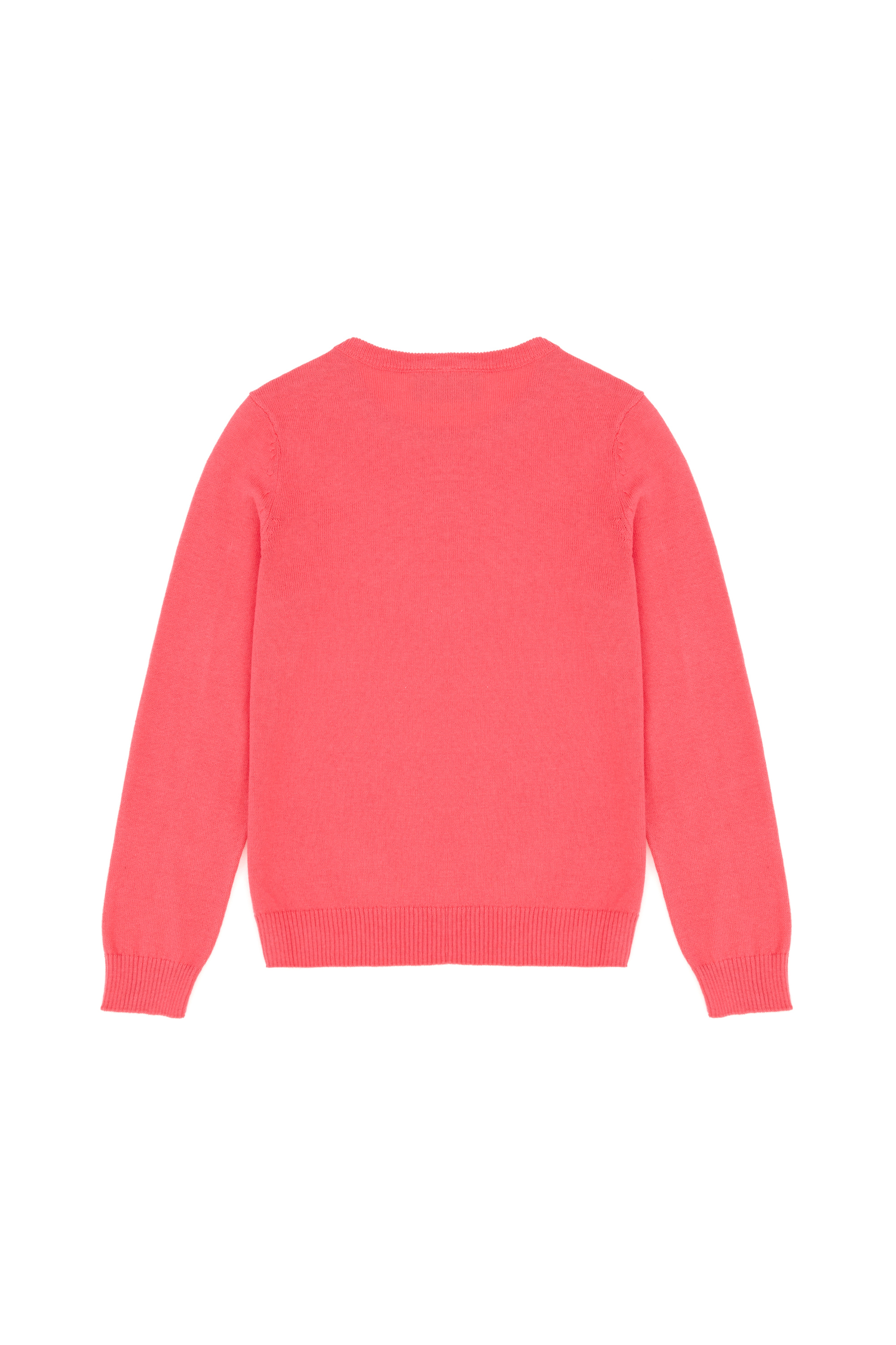 Kız Çocuk Pembe Basic Kazak - Image 2