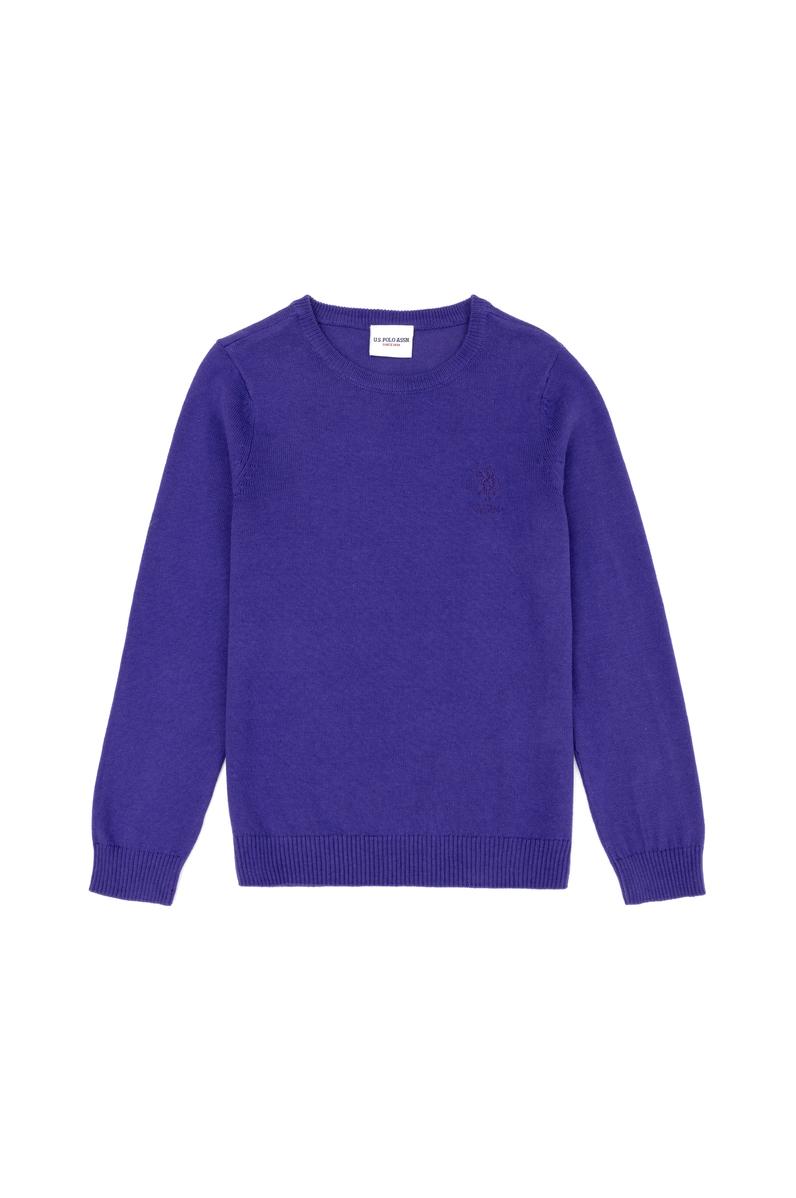 Kız Çocuk Mor Basic Kazak