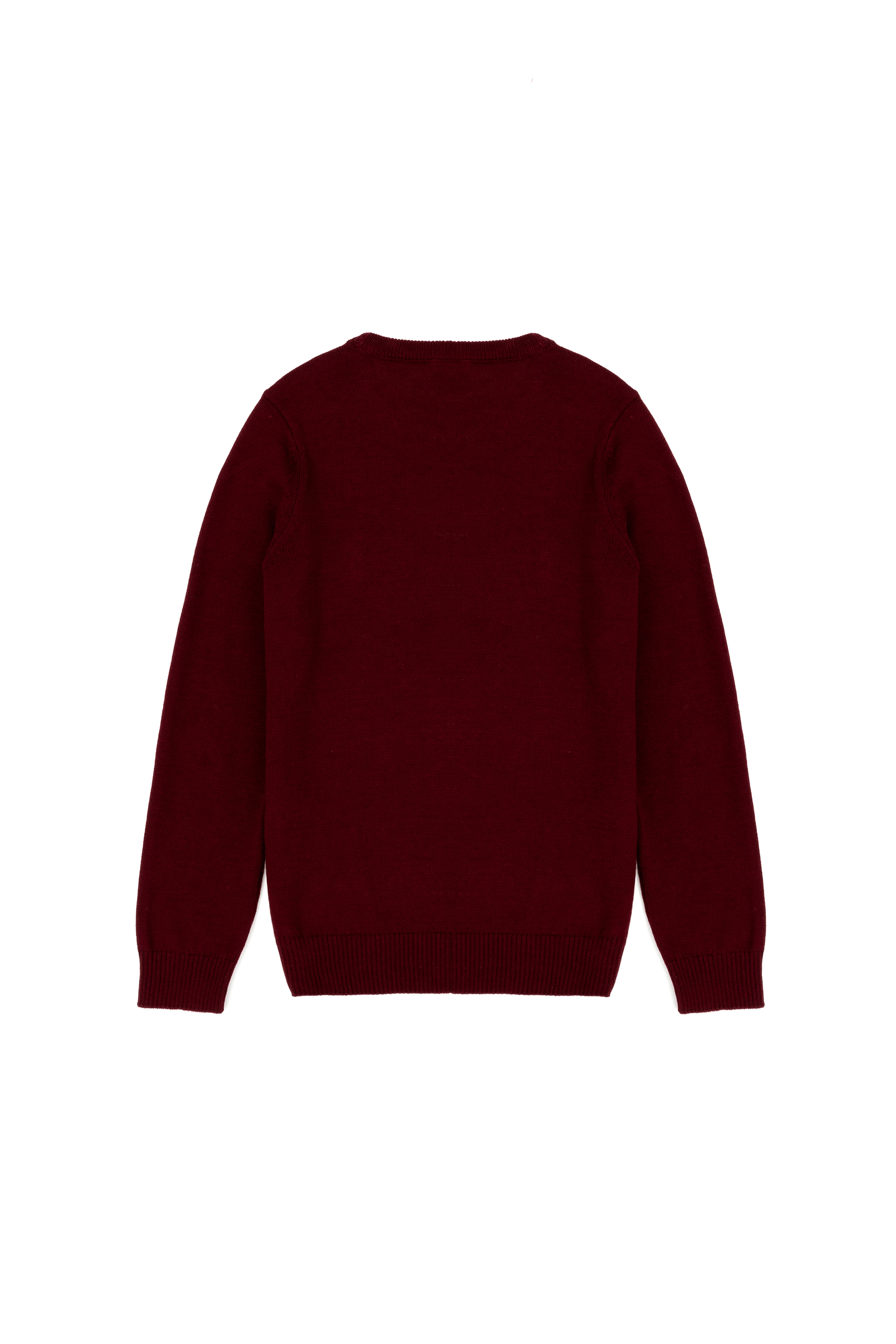 Erkek Çocuk Bordo Basic Kazak