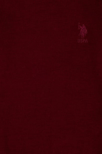 Erkek Çocuk Bordo Basic Kazak