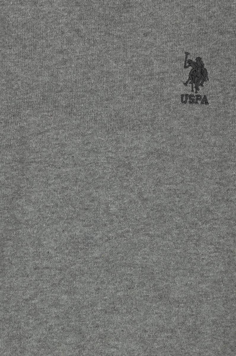 Erkek Çocuk Gri Melanj Basic Kazak