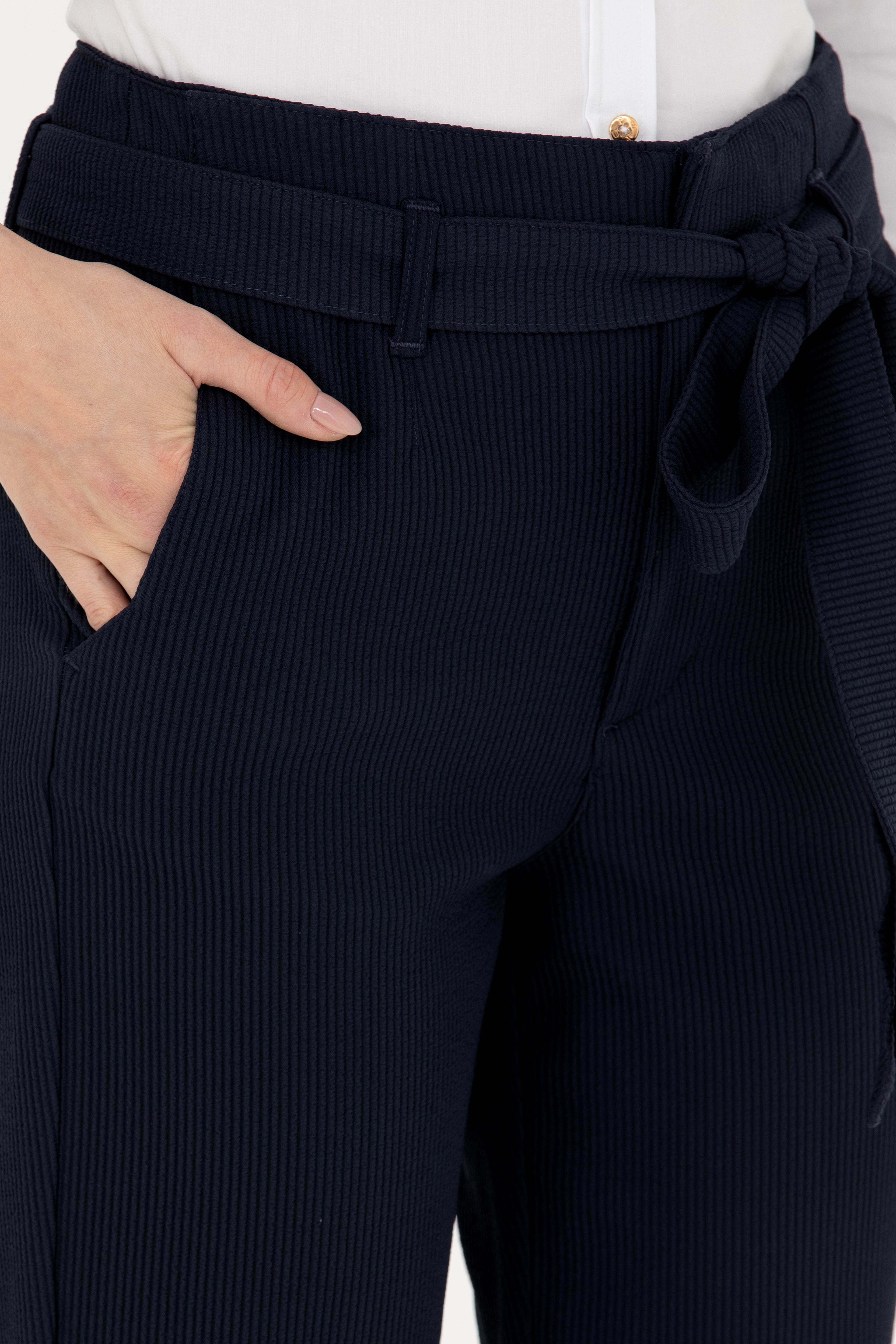 Kadın Lacivert Pantolon - Image 5