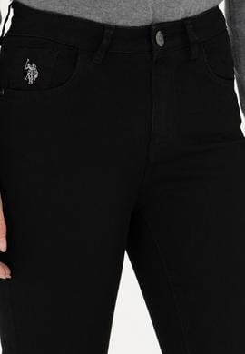 Kadın Siyah Toothpick Fit Jean Pantolon - 50272851001