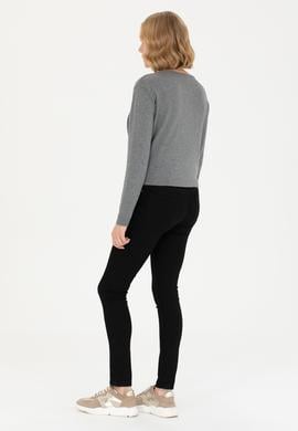 Kadın Siyah Toothpick Fit Jean Pantolon - 50272851001