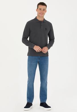 Erkek Antrasit Basic Sweatshirt - 50269404047