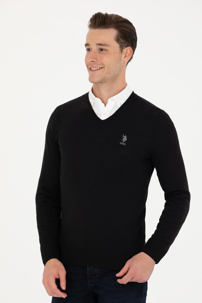 Erkek Siyah Basic Kazak - 50269002015