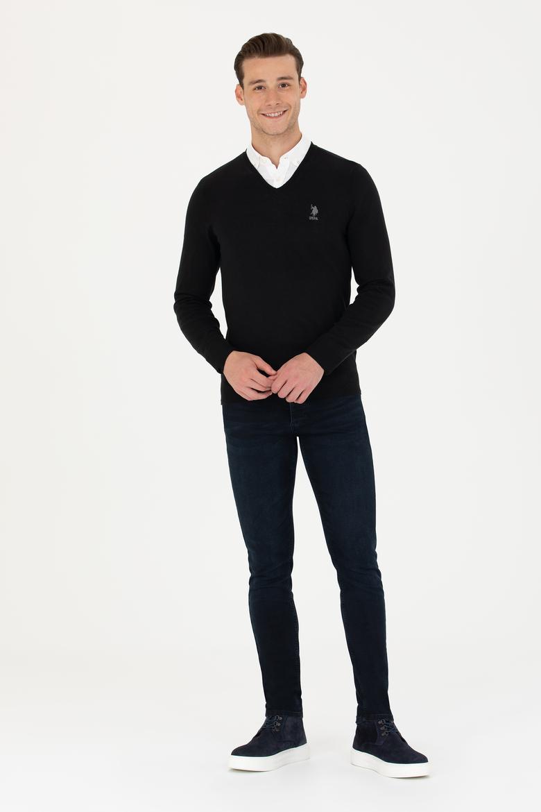 Erkek Siyah Basic Kazak - 50269002015