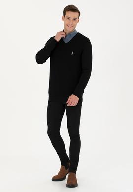 Erkek Siyah Basic Kazak - 50269004027