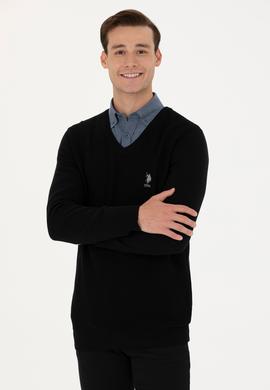 Erkek Siyah Basic Kazak - 50269004027