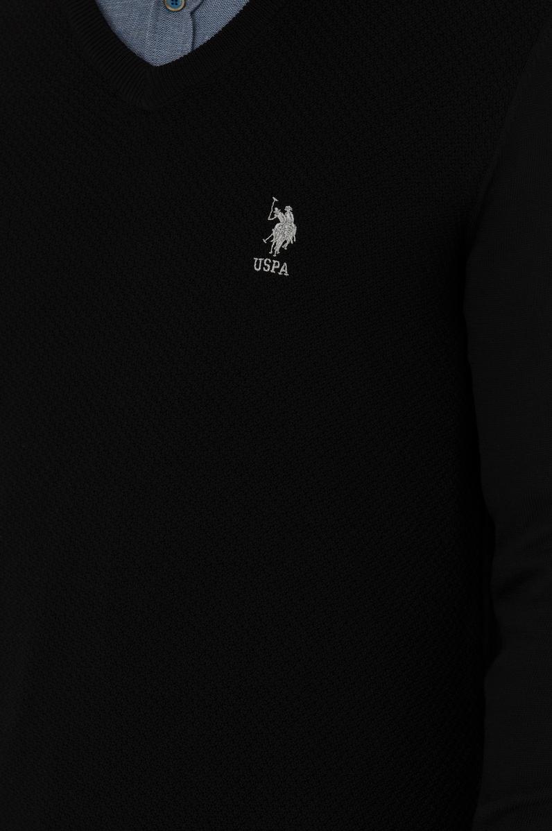 Erkek Siyah Basic Kazak