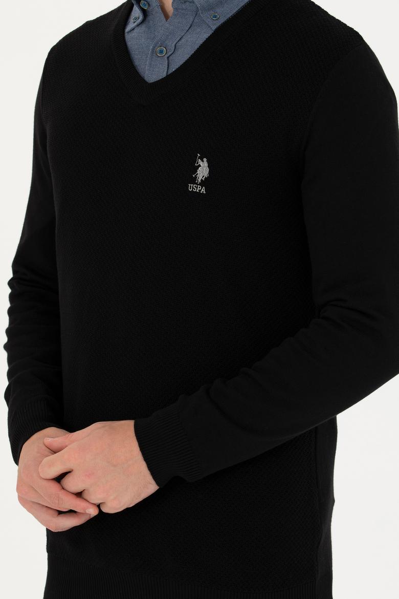 Erkek Siyah Basic Kazak - 50269004027