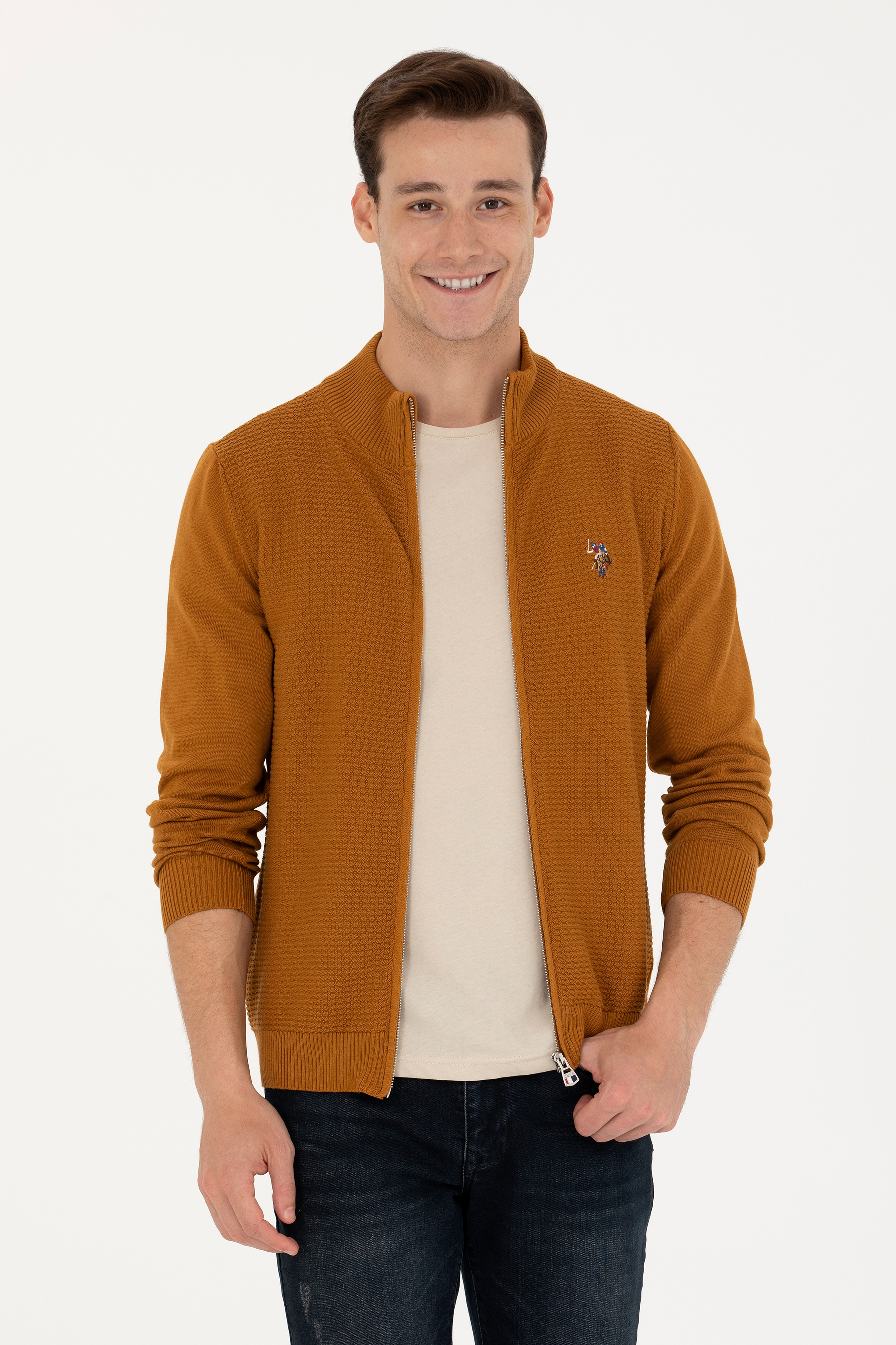 Erkek Coconut Basic Triko Hırka - Image 1