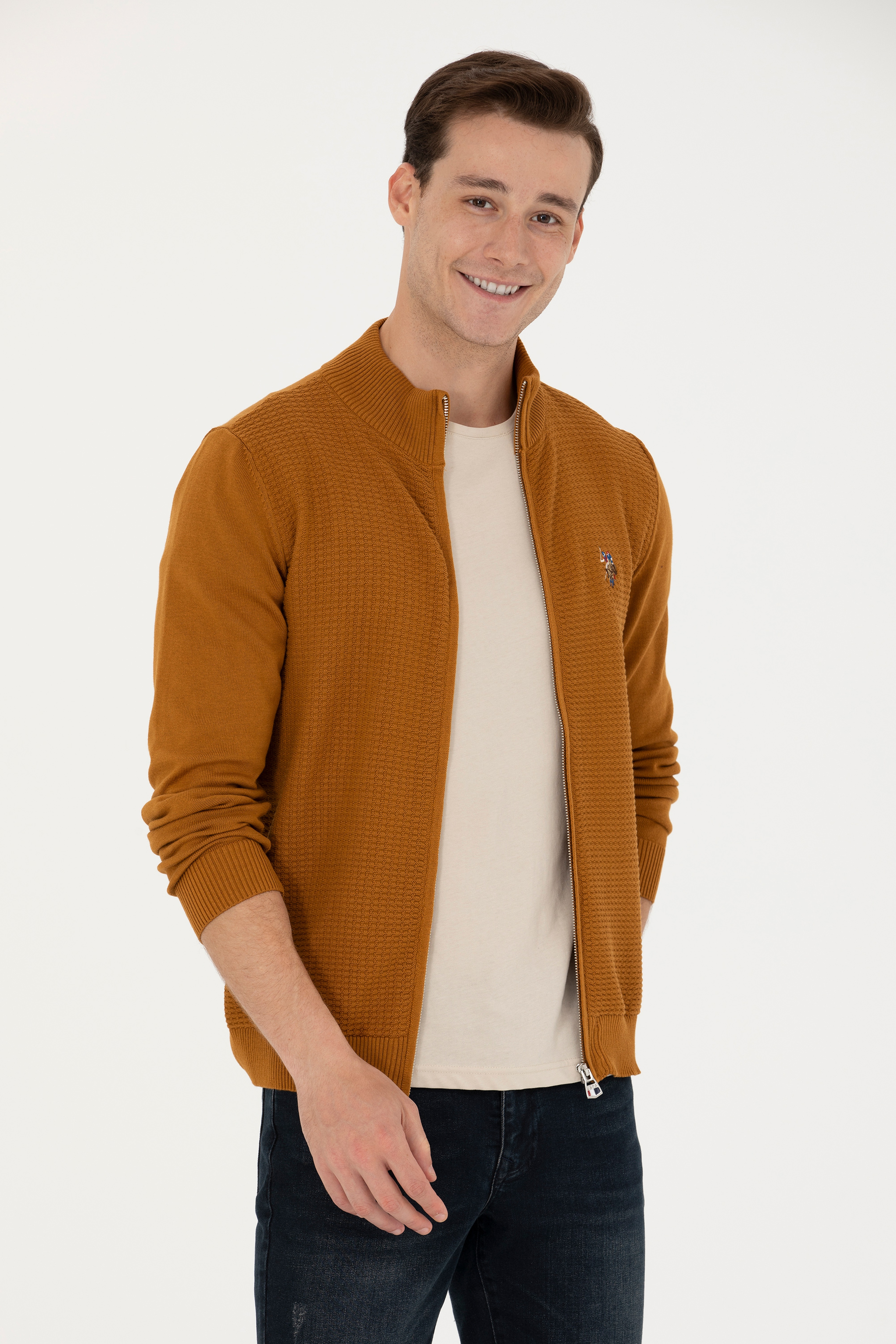 Erkek Coconut Basic Triko Hırka - Image 3