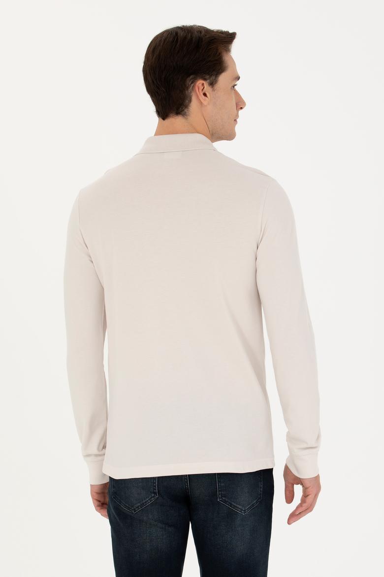 Erkek Taş Basic Sweatshirt - 50269405107