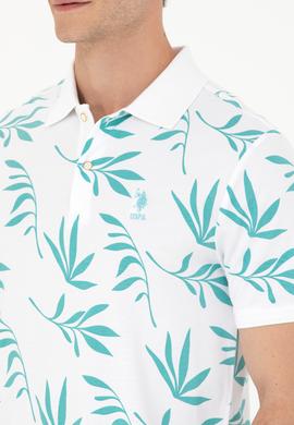 Erkek Regular Fit Polo Yaka Mint Tişört - 50275502027