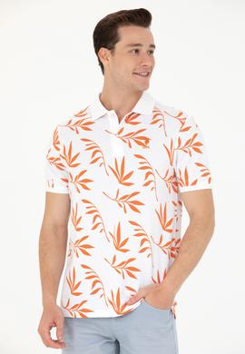 Erkek Regular Fit Polo Yaka Kiremit Tişört - 50275502037