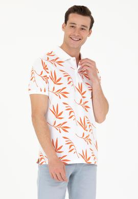 Erkek Regular Fit Polo Yaka Kiremit Tişört - 50275502037