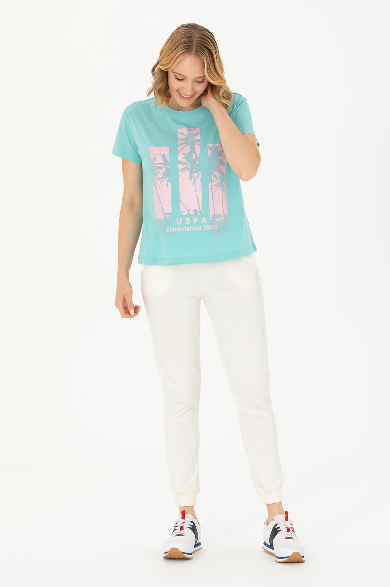 Kadın Ekru Eşofman Altı