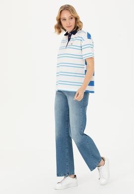 Kadın Turkuaz Tişört - 50263958030