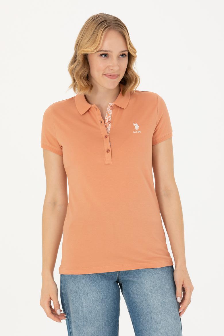 Kadın Pudra Basic Tişört - 50262698144