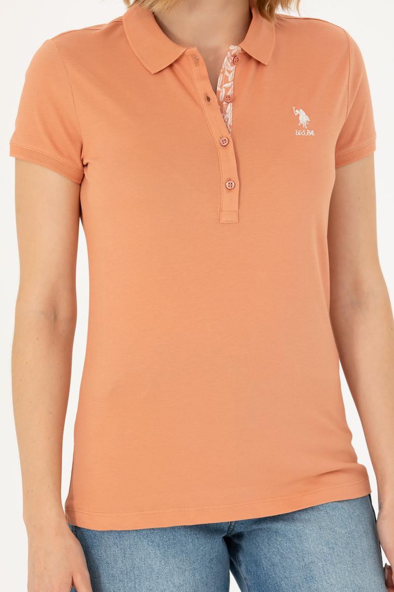 Kadın Pudra Basic Tişört - 50262698144