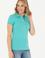 Kadın Mint Polo Yaka Tişört