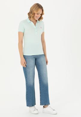 Kadın Su Yeşili Tişört - 50262716271