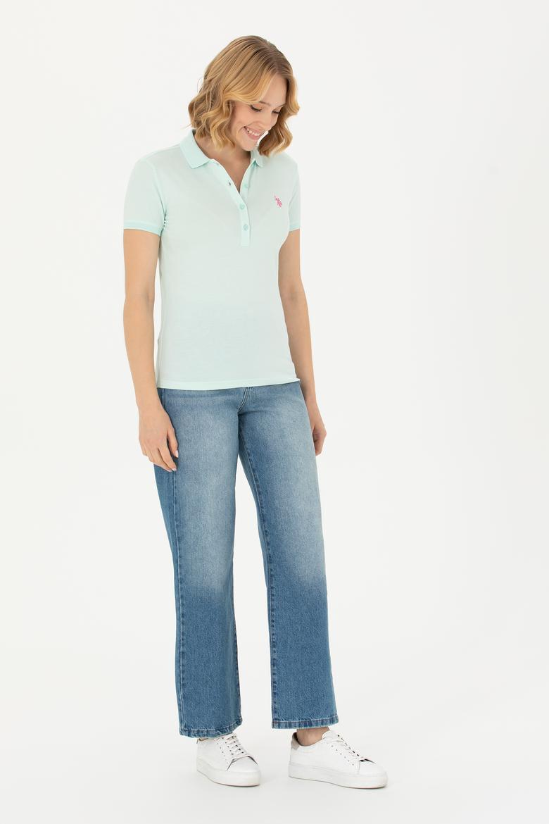 Kadın Su Yeşili Tişört - 50262716271