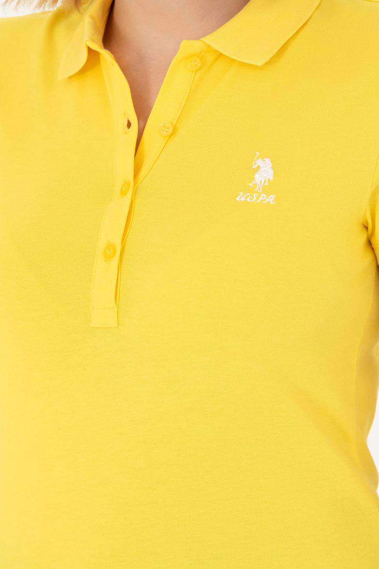 Kadın Sarı Tişört - 50262716117