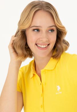 Kadın Sarı Tişört - 50262716117