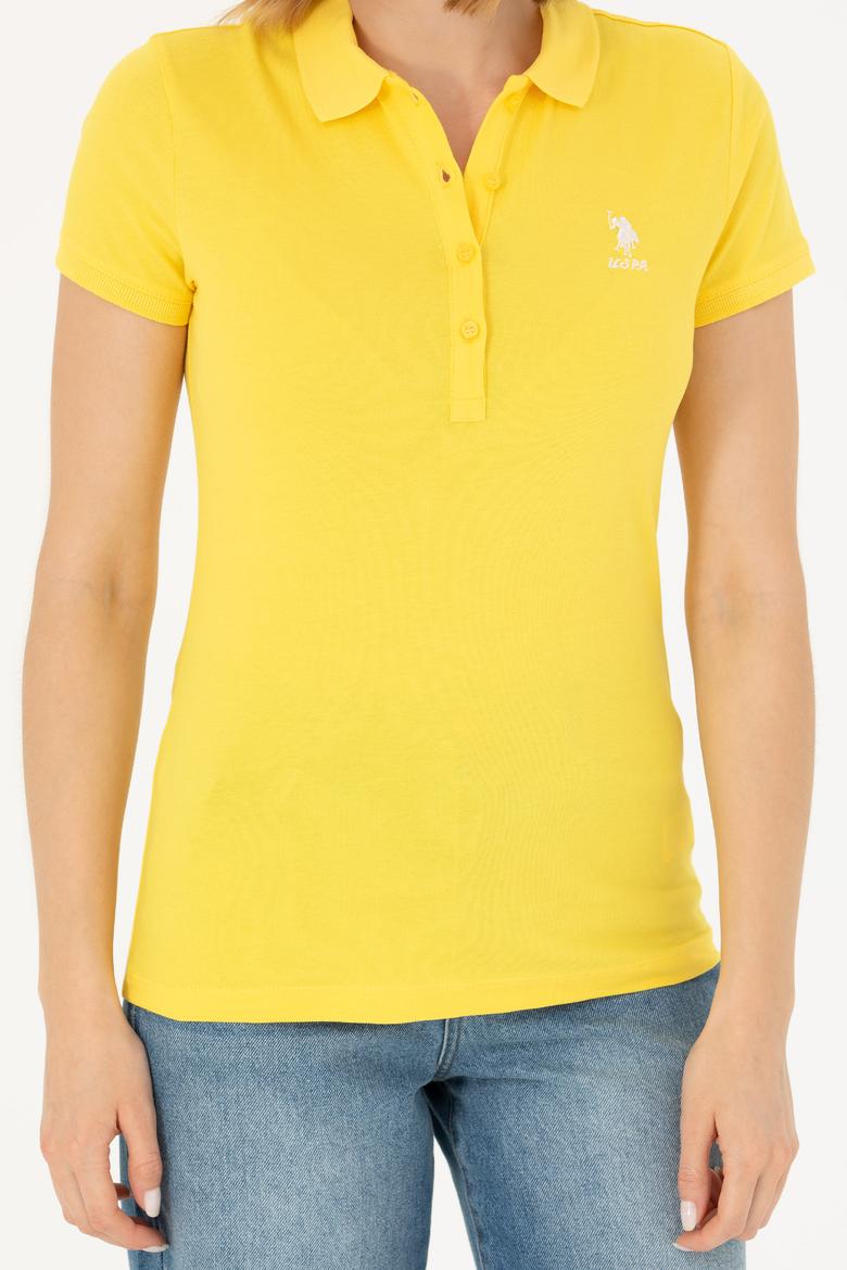 Kadın Sarı Tişört - 50262716117