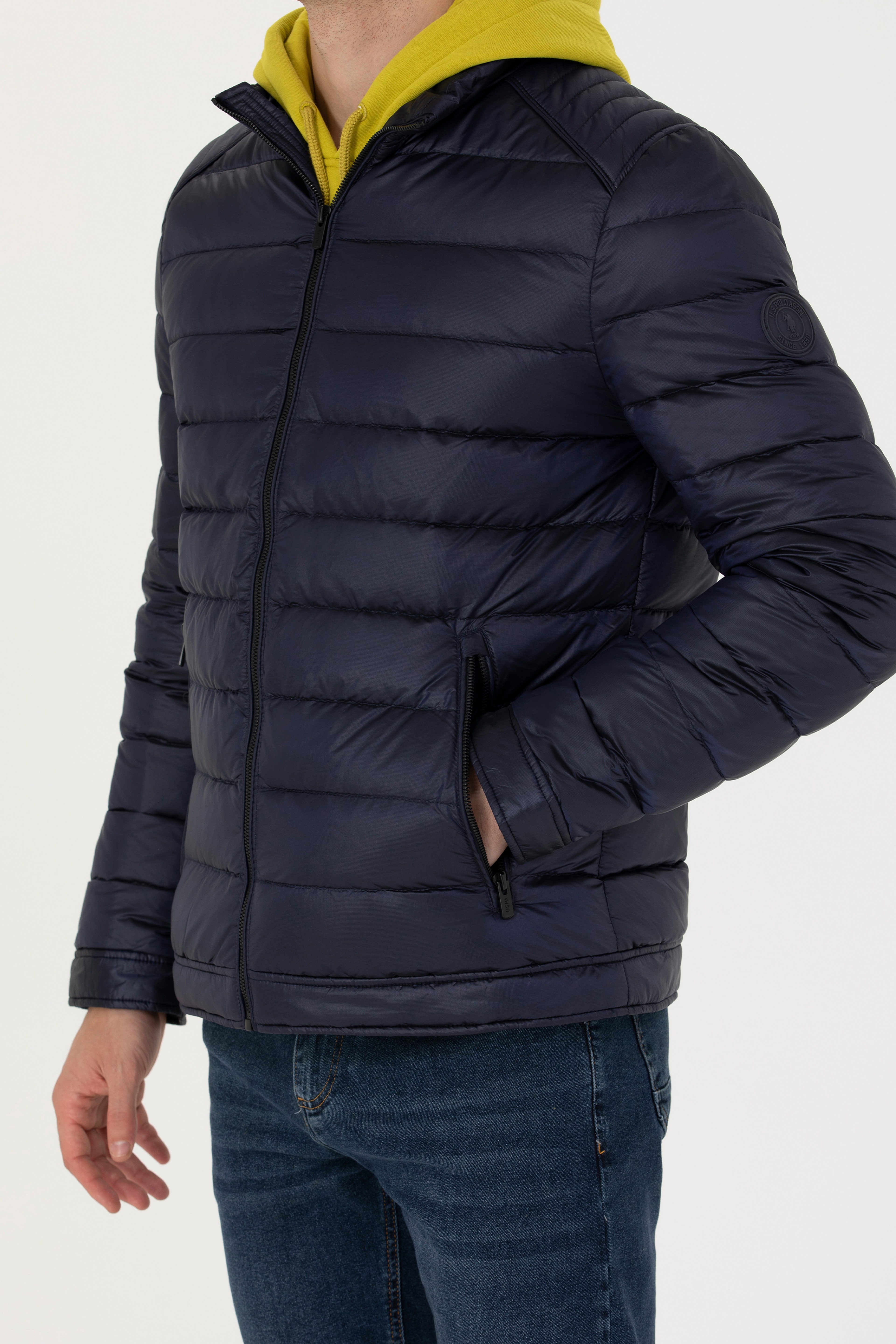 Erkek Lacivert Mont