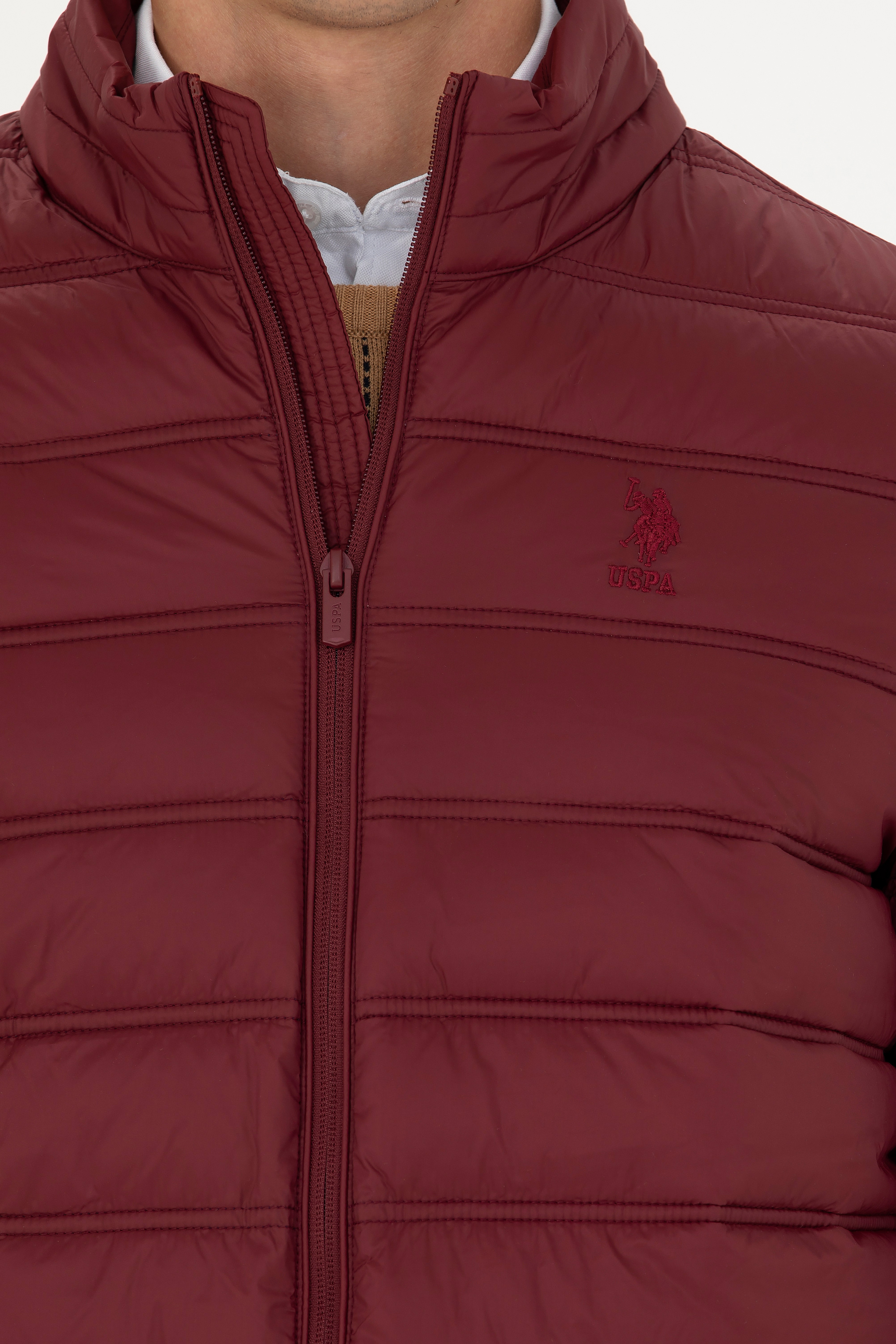 Erkek Bordo Mont - Image 7