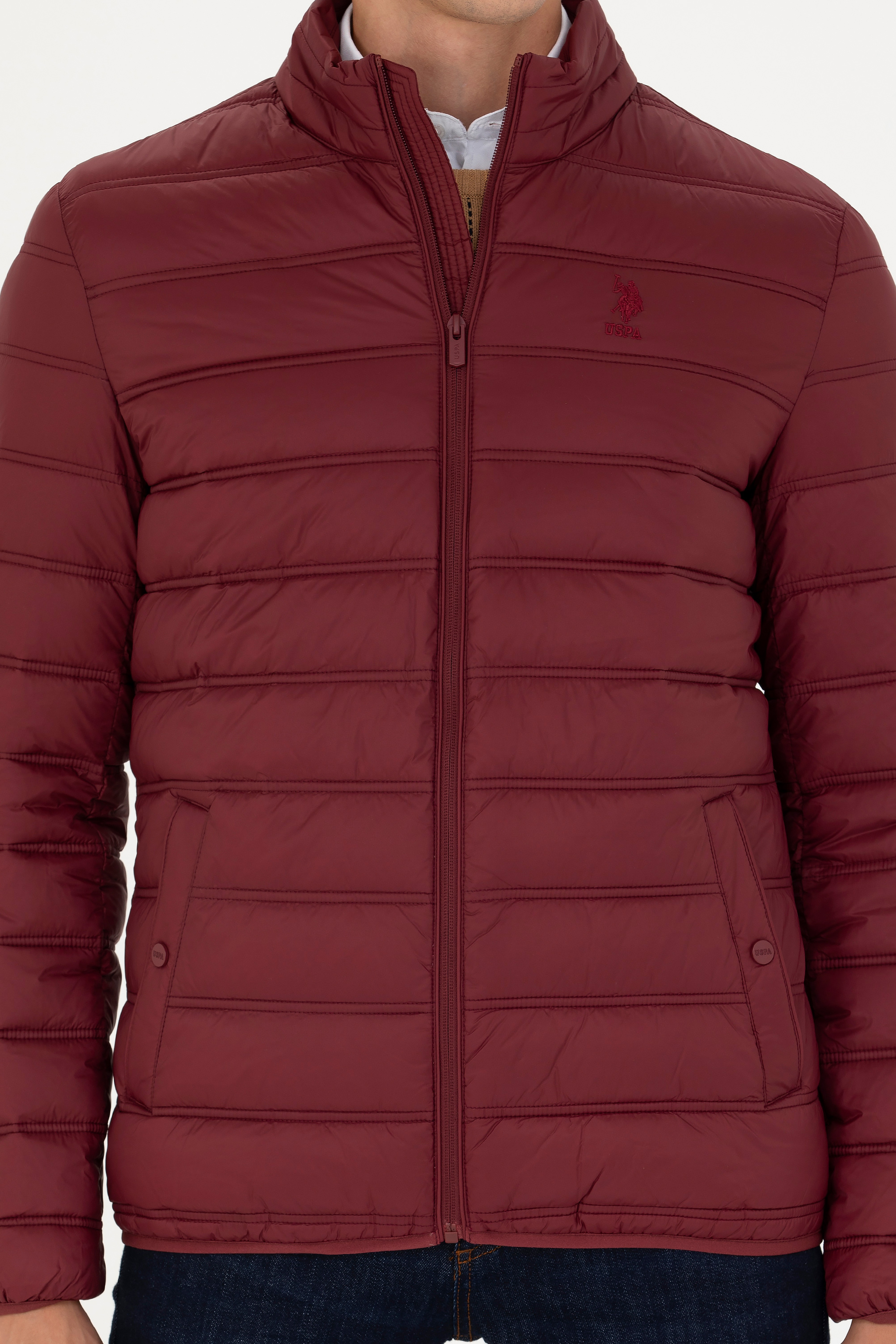 Erkek Bordo Mont - Image 6