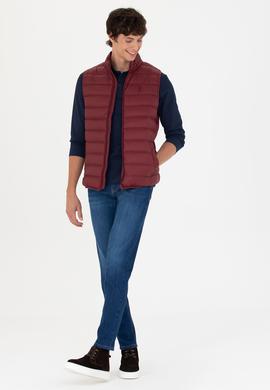 Erkek Bordo Yelek - 50269098073